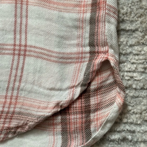 Jessica Simpson Long Sleeve Button Down Plaid Size S - Picture 9 of 11